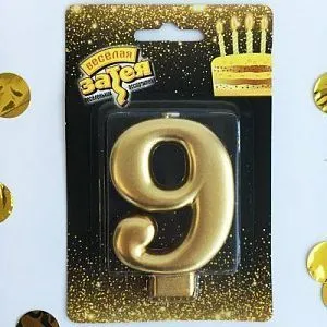 СвечаЦифра/Золото9