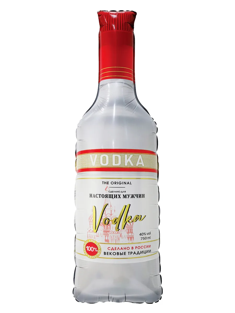 ФольгаФигураБутылкаВодки