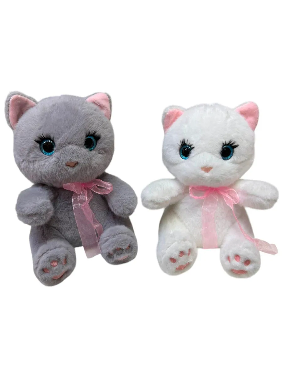 МякгаяИгрушкаКошечкиРесницы22смБелый/ХХА200-1302